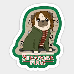 Stranger Pugs, Joyce Sticker